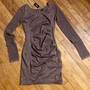 💅EXPRESS PURPLE/ROSE GOLD DRESS💅